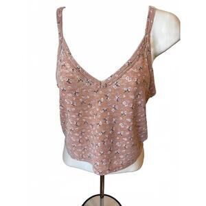 Lot of 4 Junior Girls Clothing- American Eagle Floral Cotton Tank ,Wild‎ Fable,